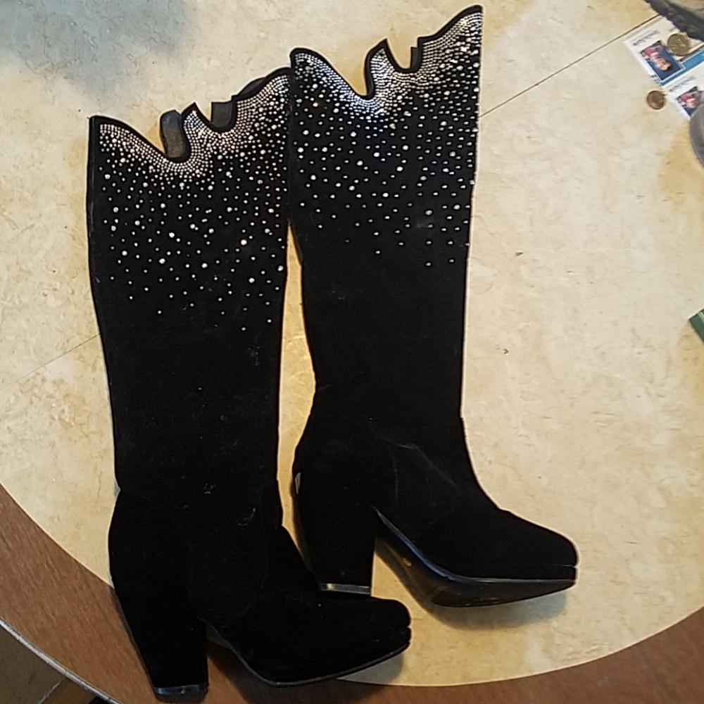 Knee high boots
